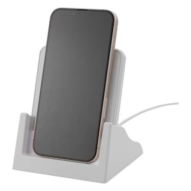 Imagem de Carregador por indução 10w com stand de apoio para celulares e outros dispositivos com carregamento QI wireless sem fio, Cabos & Plugs