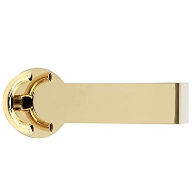 Imagem de SUNGOOYUE Cabide do Gancho da Porta Traseira para Organizador de Bolsa de Roupas de Escritório - Instalação Fácil para Armário, Gaveta, Guarda -roupa Material de Aço Inoxidável (Ouro)