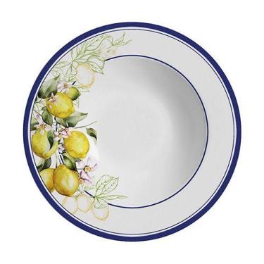 Imagem de Conjunto com 6 Pratos Fundo Sorrento Ø25cm - Alleanza Cerâmica