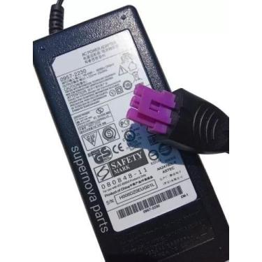 Imagem de Fonte Impressora C4680 Plug Roxo + Cabo Energia+ - DMK