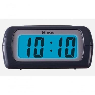 Imagem de Despertador Digital Cinza Herweg 2981 único