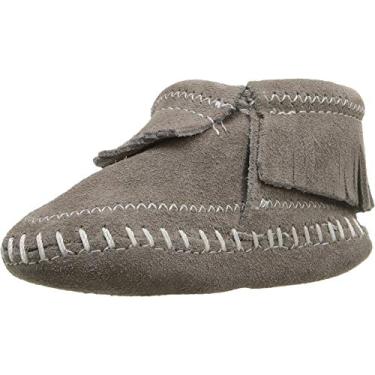 Imagem de Minnetonka Bota infantil Riley (infantil), Cinza, 2 Infant