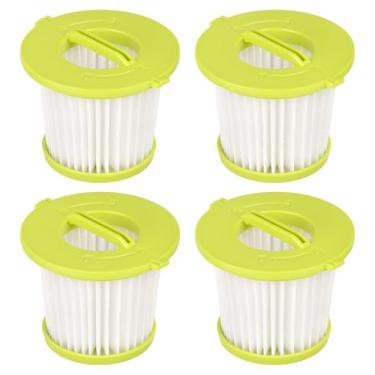 Imagem de Aymthgt Pacote com 4 filtros de substituição para aspirador de pó compatíveis com Ryobi ONE+ 18V modelos de aspirador portátil PCL700 PCL704 PCL705, compare com a peça # A32F05N A32HF00 Conjunto de