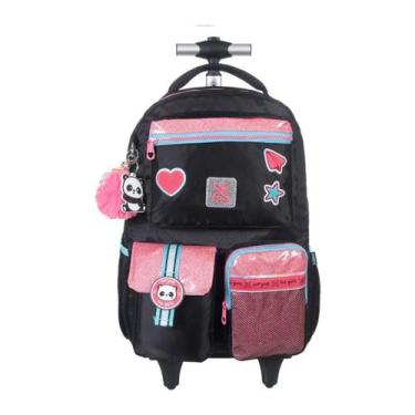 Imagem de Mochila De Rodinha T Utility Panda Preto Juvenil Xeryus