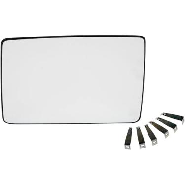 Imagem de Dorman 57642 Vidro retrovisor de plástico superior do lado do motorista, não aquecido, compatível com modelos selecionados Ford/Lincoln