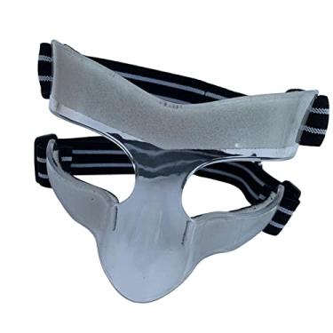 Imagem de kowaku Capa de Proteção para Nariz Quebrado, Máscara Facial para Uso Diário, Preto branco, 15,5 cm x 9,5 cm