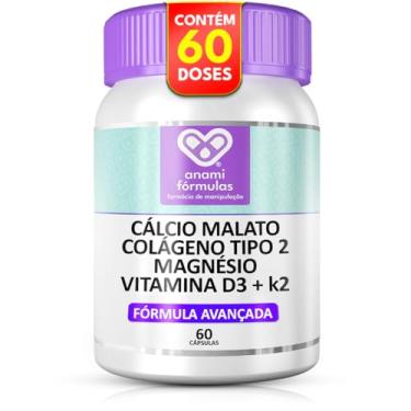 Imagem de Cálcio + Colágeno Tipo 2 + Magnésio + D3/k2 TriFlex 60 Cápsulas