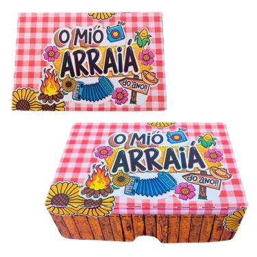 Imagem de 30 Caixinhas Doces Festa Junina Arraia - Mio Arraia