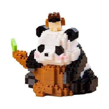 Imagem de Mini Panda Blocos de Construção DIY - Brinquedo Educativo para Criança
