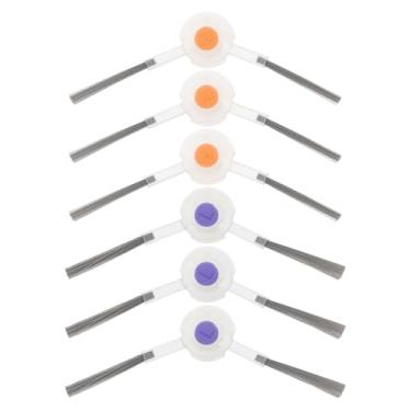 Imagem de Briny River 6 escovas laterais de substituição compatíveis com Narwal Freo X Ultra/Freo X Plus/J4/J4 Lite aspirador de pó robô de limpeza auto-arrastado