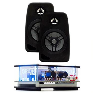 Imagem de Kit Som Amb Receiver Slim 2 CXS Som Pt, Orion, 2Ks410052, Conjunto de Alto Falantes