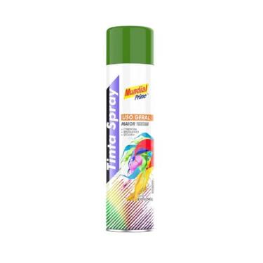 Imagem de Tinta Spray Uso Geral 400ml - Mundial Prime, Verde Escuro