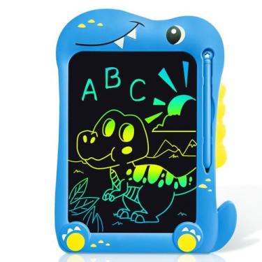 Imagem de Tablet de escrita LCD POPERFUN Dinosaur 8,5 polegadas para crianças