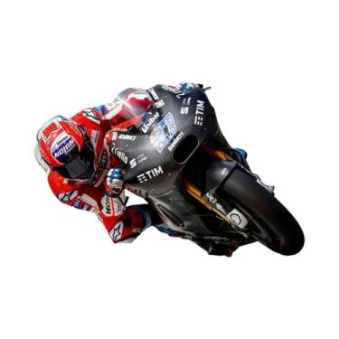 Imagem de Clássico Moto Gp Corrida Motocicleta Esportes Competição Lona Arte Da 