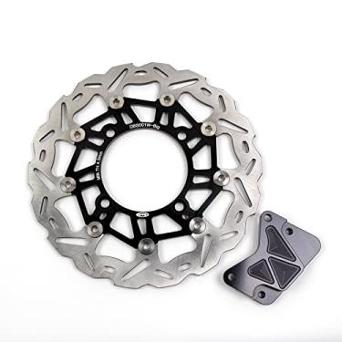 Imagem de Arashi Rotor de disco de freio dianteiro grande para Honda Forza 250 2000-2007, peças de acessórios de motocicleta preta