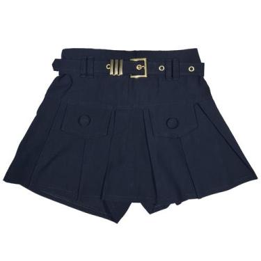 Imagem de Short Saia Infantil Juvenil Moda Menina Conforto Estilo - 2L Kids, Pre