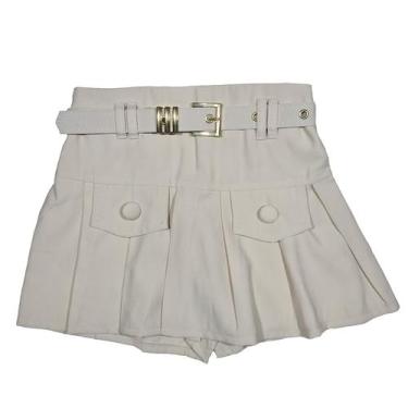 Imagem de Short Saia Infantil Juvenil Moda Menina Conforto Estilo - 2L Kids, Beg