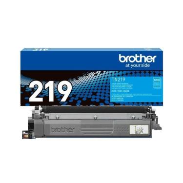 Imagem de Toner Brother Tn-219c Tn219 Ciano autêntico Mfc-l3760cdw Hl-l3240cdw Dcp-l3560cdw 1.2k
