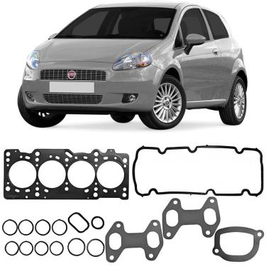 Imagem de Jogo Junta Motor Palio Siena Strada 2005 a 2016 Parcial Sabó 79198FLEX