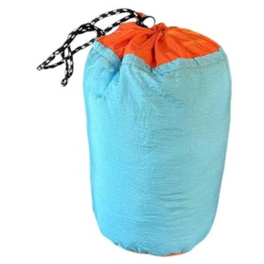 Imagem de Fenteer Bolsa organizadora para acessórios de churrasqueira, leve, à prova d'água, de grande capacidade, para áreas externas, bolsas de armazenamento para, Laranja Azul