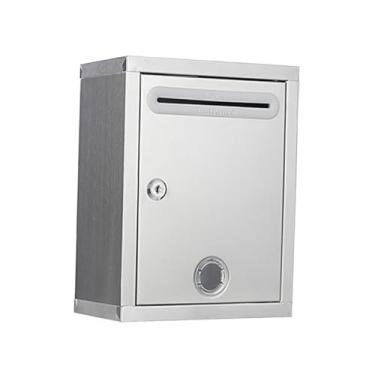 Imagem de Generic Caixa de correio de montagem em parede, sugestão de caixa de depósito prática, fácil de instalar, resistente, de correio segura para uso doméstico e, 2101