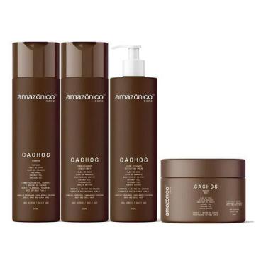 Imagem de Amazonico Care Kit Cachos Completo - 4 Produtos
