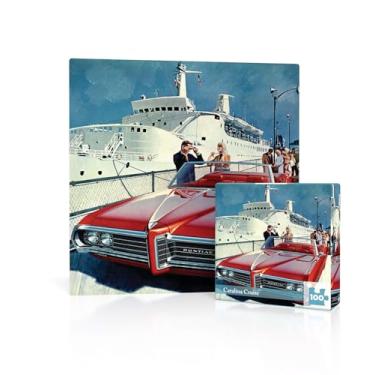 Imagem de New York Puzzle Company - General Motors Catalina Cruise Mini - Quebra-cabeça de 100 peças para noites de jogos em família