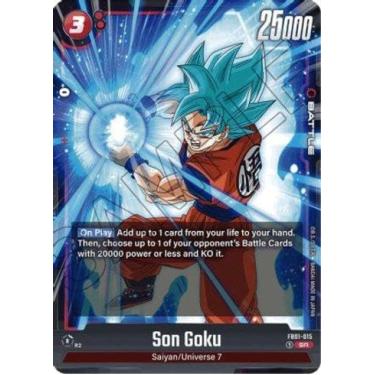 Imagem de Carta Dragon Ball TCG - Son Goku (Awakened Pulse) - Super Rara