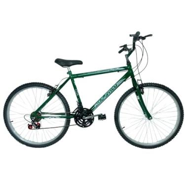Imagem de Bicicleta Passeio 18 Marchas Aro 26 Masculina Verde
