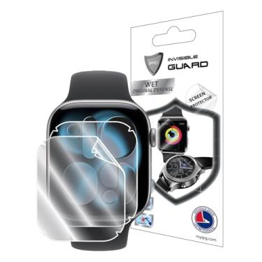 Imagem de IPG Para Watch Series 10 [46 mm] Protetor de tela de hidrogel (2 unidades) Película transparente ultra HD invisível antiarranhões - suave/autorreparação/sem bolhas - para série 10 [46 mm]