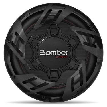 Imagem de Subwoofer Bomber Carbon 12 Pol 250w Rms Bobina Simples 4 Ohm