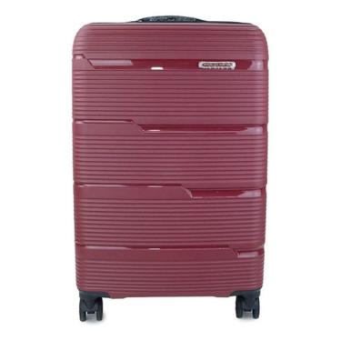 Imagem de Mala De Viagem Bordo Polipropileno Polo King Luxo Rodas 360