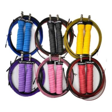 Imagem de 10X Corda De Pular Crossfit Speed Rope Profissional Com Rola