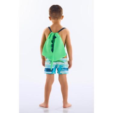 Imagem de Mochila Dino Infantil Masculina Up Baby, Verde, U