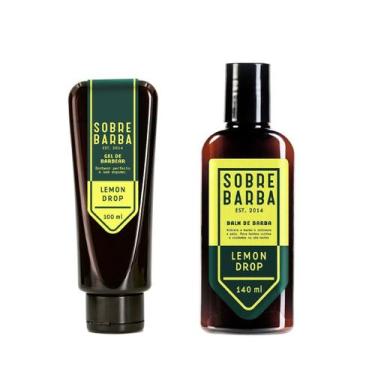 Imagem de Dupla Sobrebarba - Gel de Barbear e Balm de Barba - Lemon Drop