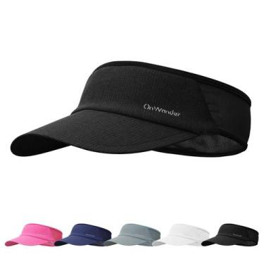Imagem de Chapéu esportivo com viseira solar OnWander para mulheres e homens, pr
