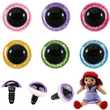 Imagem de Olhos de segurança para Amigurumi MUCUNNIA 30 mm 40 unidades com arrue