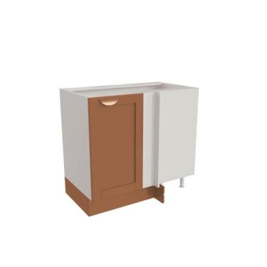 Imagem de Balcão de Canto Reto sem Tampo Arizona CabeCasa MadeiraOriginals - Cab