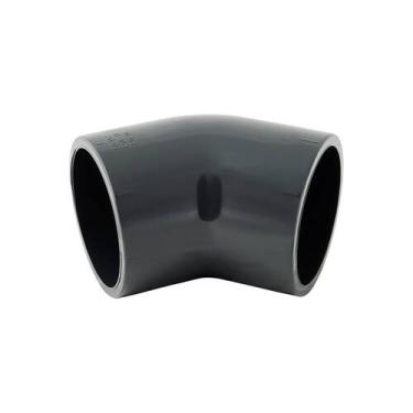 Imagem de Joelho Cotovelo Solda em PVC-U 45º 125mm - Conexão Durável - Aqua Plas