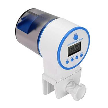 Imagem de Liusj JUnst Alimentador automático de peixes, alimentador automático de aquário com sistema à prova de umidade. Dispensadores para aquário ou aquário