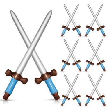 Imagem de Brinquedo inflável Swords Pirate Sword, 12 peças para festa infantil -