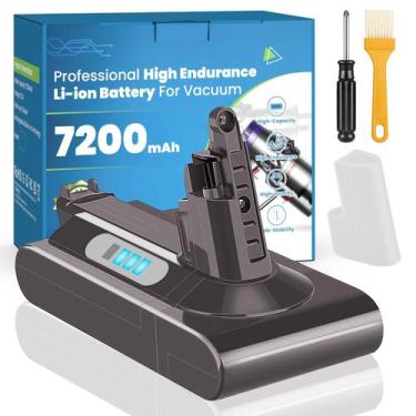 Imagem de Bateria de substituição OHZHAO para Dyson V10 7200mAh 25,2 V Li-ion