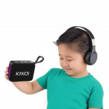 Imagem de Caixa de Som Bluetooth Kaidi KNC826 Portátil 5W com Luzes LED RGB