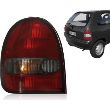 Imagem de Lanterna Traseira Corsa 2p 94 A 99 AcrÍLico FumÊ Esquerdo