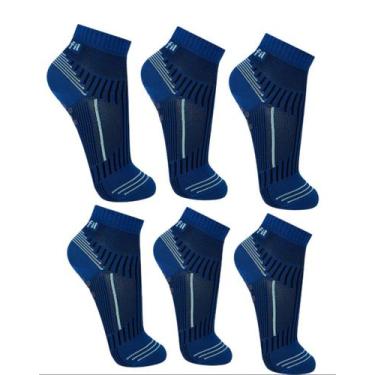 Imagem de Kit com 3 Pares de Meia antiderrapante Pilates-Hidroginástica (T06037)
