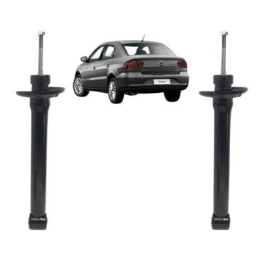 Imagem de 2 Amortecedor Volkswagen Gol G6 2013 Traseiro Nakata, TRASEIRO