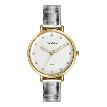 Imagem de Relogio Mondaine Feminino Ref: 32847lpmvbe1 Casual Mesh Bicolor