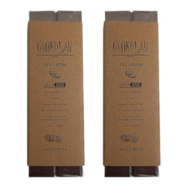 Imagem de Kit 2X: Chocolate 70% Cacau com Açúcar Demerara Orgânico CHoKolaH 500g