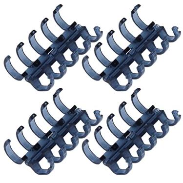 Imagem de AYNEFY Office Office Supplies Plastic Transparent Segmented Planejada de Folhas Soltas de 11 Mm de Espessura de Ligação 60 Folhas de Escritório Material para Escritórios Shcools Alunos Professores