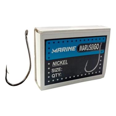 Imagem de Anzol Maruseigo Nickel N28 Caixa 50pçs